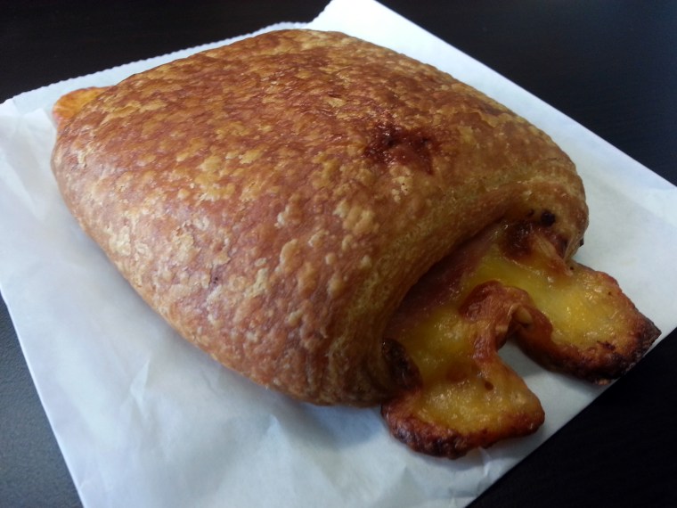The Ham & Cheese Rolls are one of the most popular menu items at the bakery. "Some Kinda Good" approved!