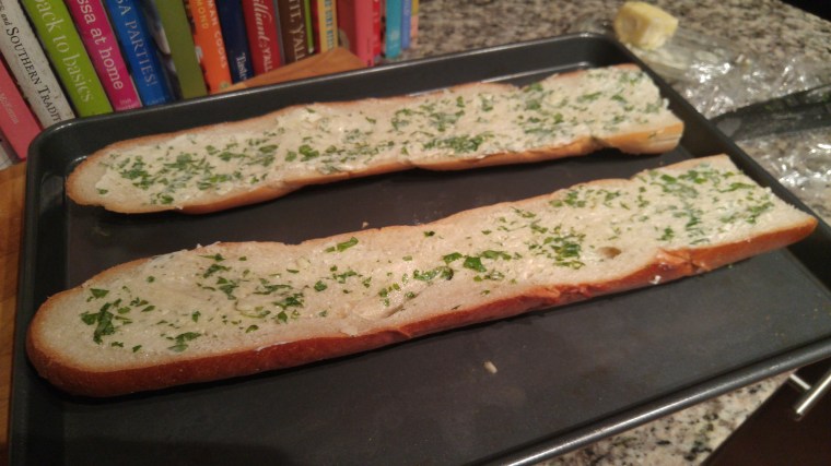 It's of utmost importance that the butter is room temperature for proper spreading and mixing consistency.